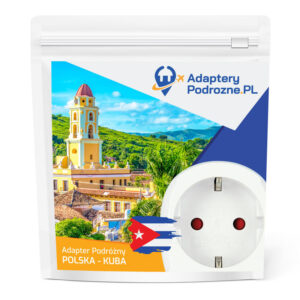 Adapter podróżny do Kuby, na Kubę - Kuba